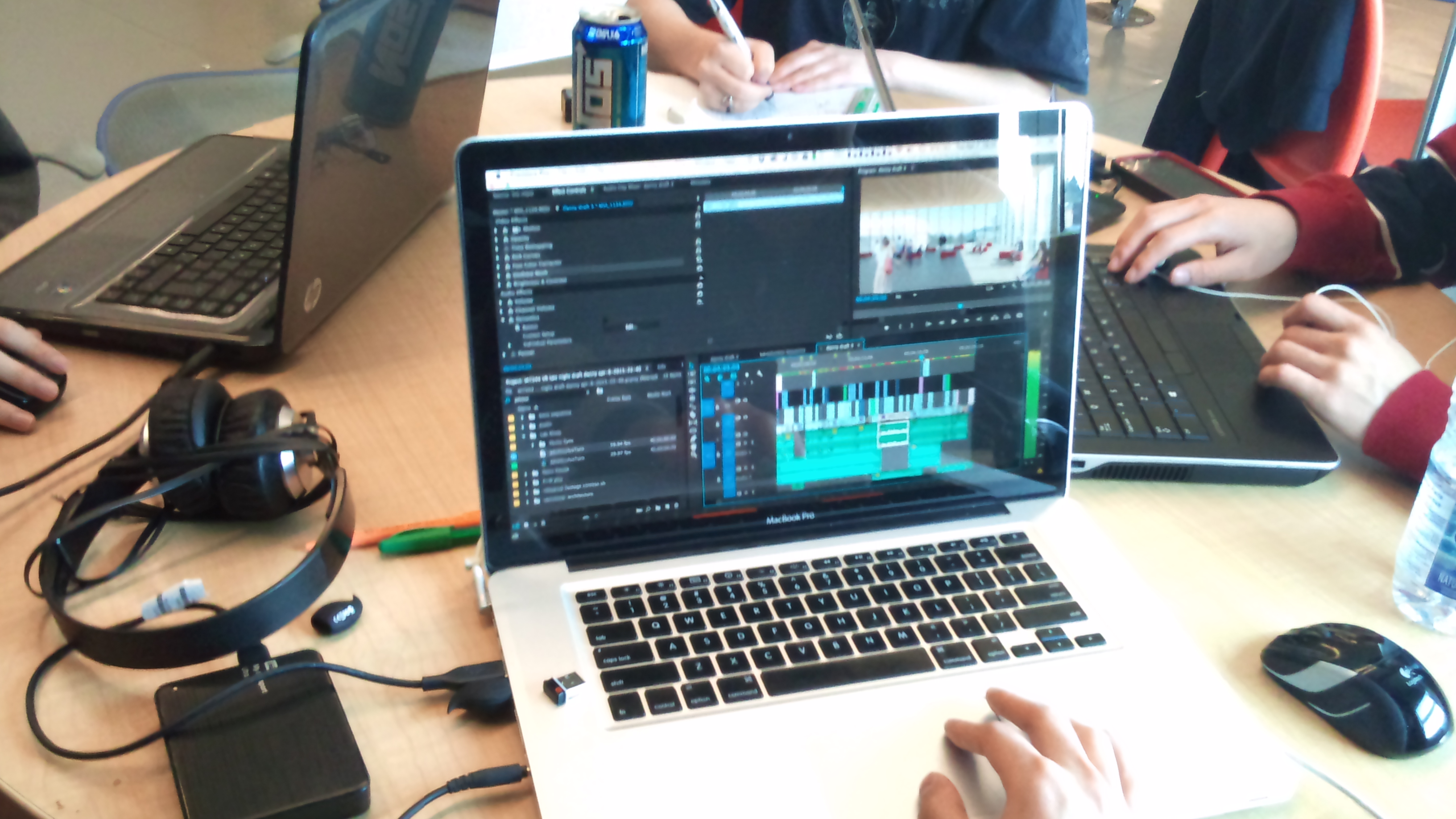 Last minute editing